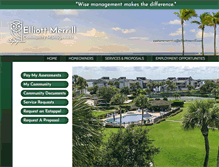 Tablet Screenshot of elliottmerrill.com